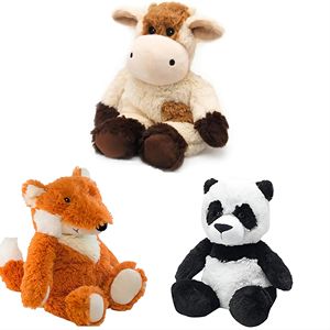 Juguete de hámster de peluche sensorial ponderado para niños, juguete de animales con calentamiento por microondas para uso doméstico, ayuda a aliviar la ansiedad - Product Image 3