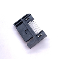 Soulin 1U Power Data Converter SATA HDD Connector 7-Pin Positive SMT Half Gold Tin Brass Contact Material for PCB Connector