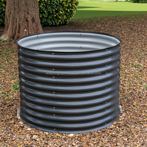 8x4x2ftレイズドガーデンベッドキット亜鉛メッキプランターレイズドガーデンボックス野菜用屋外金属レイズドガーデンベッド。 - Product Image 4