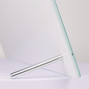 Cadre <span class=keywords><strong>photo</strong></span> souvenir <span class=keywords><strong>en</strong></span> <span class=keywords><strong>verre</strong></span> trempé vierge de haute qualité pour sublimation DIY, grande <span class=keywords><strong>plaque</strong></span> 6*11 pouces <span class=keywords><strong>avec</strong></span> supports, idéal pour cadeau - Product Image 4