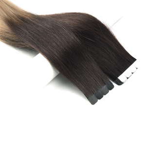 K.SWIGS Extensiones de Cabello Adhesivas de 24 Pulgadas, Cabello Chino 100% Remy Liso, Doble Trama, Cinta Adhesiva M, Trama Única - Product Image 5