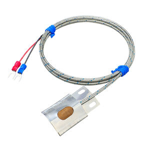 PT100 Temperatura Sensor Pipe Surface Mount <span class=keywords><strong>Probe</strong></span> Platinum Resistência RTD <span class=keywords><strong>Detector</strong></span> Térmico para Cilíndrico - Product Image 6
