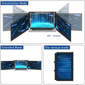 OFIYAA P2PRO Màn Hình Chia Ba Màn Hình Cho Máy Tính Xách Tay 13.3 ''-16.5'' Màn Hình Hiển Thị Mở Rộng - Product Image 4