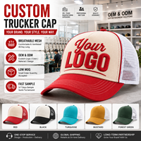 Gorra Trucker de Verano, Nueva Moda, con Logotipo Bordado en 3D, para Entrenamiento