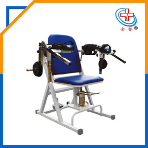 Chaise d'entraînement à traction des coudes Jinyu 135x100x115cm, équipement de rééducation manuel pour exercices des membres supérieurs - Product Image 4