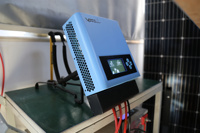 Controlador de Panel Solar MPPT Vmaxpower de 4800W con 98% de Eficiencia, Controlador de Carga Solar Multi-Amp de 12V-48V