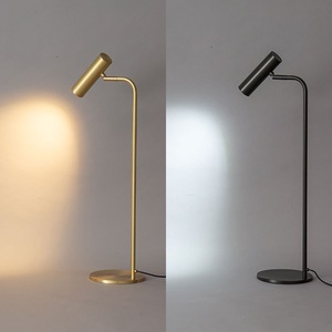 Nordic Minimalist <b>LED</b> <b>Table</b> Lamp Luxury Bedroom <b>Bedside</b> Lamp All-Copper Design Creative Office Desk Lamp for Study 5V Input - Product Image 1