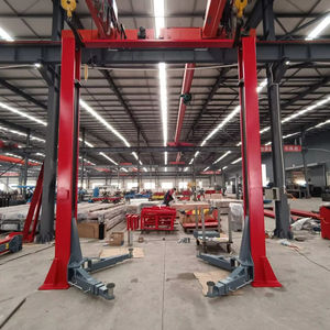 Sollevatore Idraulico Automotive Tricar da 5 Tonnellate per Officine di Riparazione e Assistenza Veicoli Ponte Sollevatore Auto a 2 Colonne - Product Image 1