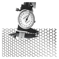 Maille de fil métallique en acier inoxydable perforée avec trous hexagonaux et service de découpe sur mesure de fournisseurs chinois