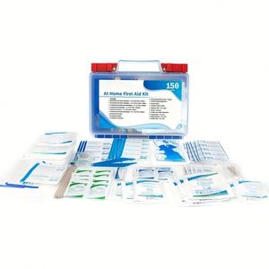 Trousse d'urgence portable légère avec accessoires, boîte de rangement en plastique pour la maison, trousse de premiers soins personnalisée - Product Image 3