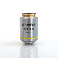 BOSSQING Universal Biological Flat-Field FLN Biofluorescence Semi-Apochromatic Lens Objectives UPLANFLN 45mm Parfocal F=180mm