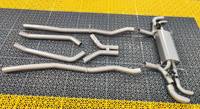 Tuyau d'échappement arrière en acier inoxydable avec soupapes pour BMW G16 M850 4.4T