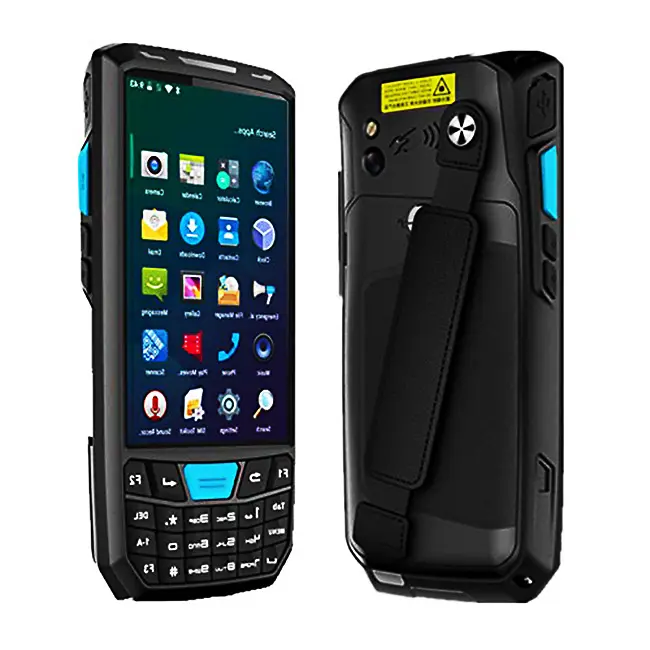 Android 9.0 4G Smartphone Handheld PDA 1D 2D qr Barcode Scanner inventory mobile Data Terminal