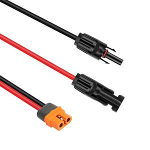 Câble d'extension PV de haute qualité pour connecteur de panneau solaire MC4 vers XT60i pour station d'alimentation portable <span class=keywords><strong>EcoFlow</strong></span> River, alimentation de camping-car - Product Image 4