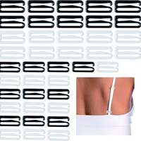 Clips Metálicos para Trajes de Baño, Anillos y Deslizadores para Tirantes de Sujetador, para Tops de Traje de Baño y Lencería