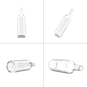 1000ml rõ ràng lớn chai thủy tinh cho Vodka 1 lít tinh thần rum rượu Whisky gin cao rỗng chai nhà sản xuất với vít cap - Product Image 2