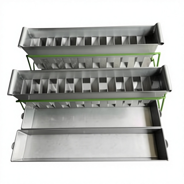 New Stainless Steel Grain Riffle Divider 18 Slots 18mm Width for High 6mm Material 1-100kg/h Capacity 6-Month Warranty High