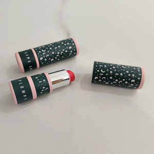Twist Up LipStick Bálsamo labial Cosmético orgánico en tubo de papel ecológico CustomSize Protector solar Tubo redondo Con diseño a prueba de humedad - Product Image 1