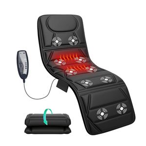 <span class=keywords><strong>Esterilla</strong></span> de Masaje Corporal Completo con Calefacción y Vibración, Colchoneta Eléctrica de Masaje Shiatsu para Espalda, Cuello y Hombros, Relajación en Casa y Spa - Product Image 1