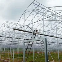 Structure de cadre de serre Jiapei Serre agricole agricole Squelette principal Maison à cadre Acier galvanisé à chaud