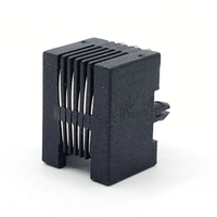 Connecteur modulaire RJ45 mâle/femelle pour connexions PCB et filaires, connecteur Ethernet 6 broches