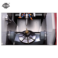 Centre d'usinage CNC à portique monobroche 5 axes haute vitesse et haute précision W150 SIEG5 avec magazine automatique 12 postes pour travaux lourds