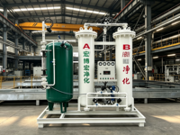 Générateur d'oxygène PSA tout-en-un HongBo à haute pureté (95 %), débit de 10 Nm/h, niveau de sécurité élevé pour les plateaux de grande altitude