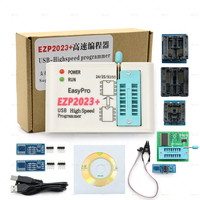 Programmateur USB SPI haute vitesse EZP2023+ prenant en charge les puces EEPROM 24/25/93/95 et Flash BIOS 25, compatible avec la mise à niveau du micrologiciel du programmateur PC
