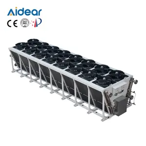 Aidear 50kw adiabatico refrigeratore a condensatore raffreddato ad aria olio freddo/acqua/glicole per il raffreddamento ad immersione data center