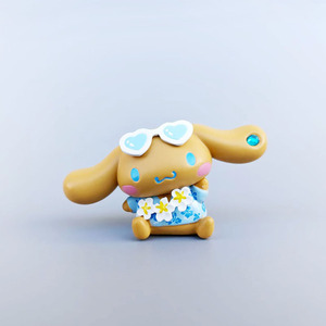 Nuevas Figuras de Personajes de <span class=keywords><strong>Sanrio</strong></span> en Miniatura, Set de Mascotas Bronceadas, <span class=keywords><strong>Pochacco</strong></span>, Cinnamoroll, Melody, Juguetes de PVC en Caja Sorpresa para Hawái - Product Image 4