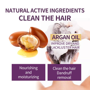 Shampoo à l'huile d'argan naturelle, <span class=keywords><strong>hydrate</strong></span>, nourrit les cheveux secs, nettoie <span class=keywords><strong>le</strong></span> <span class=keywords><strong>cuir</strong></span> <span class=keywords><strong>chevelu</strong></span>, lisse les cheveux ternes, réduit les pellicules, soin des cheveux - Product Image 4