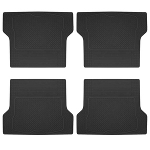 Heavy Duty Rubber Cargo Liner Cargo <b>Mat</b> Protection Durable All Weather Waterproof Pvc Universal Car Trunk <b>Mat</b> - Product Image 2