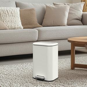 Benutzer definierte bunte Metall Mülleimer Rechteck Haushalt 5L Badezimmer Mülleimer mit Soft Close Deckel - Product Image 6