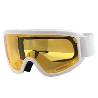 Lunettes de ski anti-buée nouvelle mode pour l'alpinisme, grandes montures, anti-vent, colorées, protection oculaire, pour activités sportives en extérieur, vente en gros