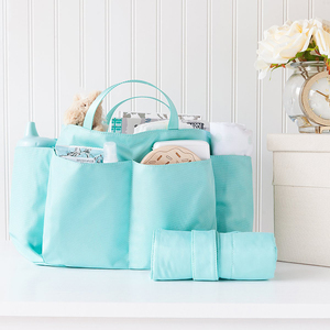 Sac à couches en cuir PU vegan sac à dos avec station à langer grand sac de voyage pour bébé fourre-tout pour garçons et filles - Product Image 6
