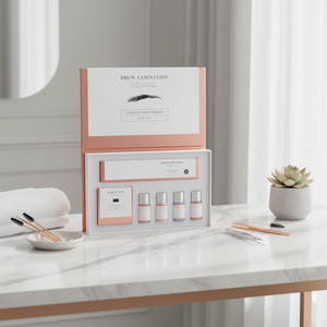 Kit de permanente de cils professionnel stratification des sourcils pour le curling des cils comprenant des ingrédients de Gel crème liquide pour le lifting des sourcils - Product Image 3