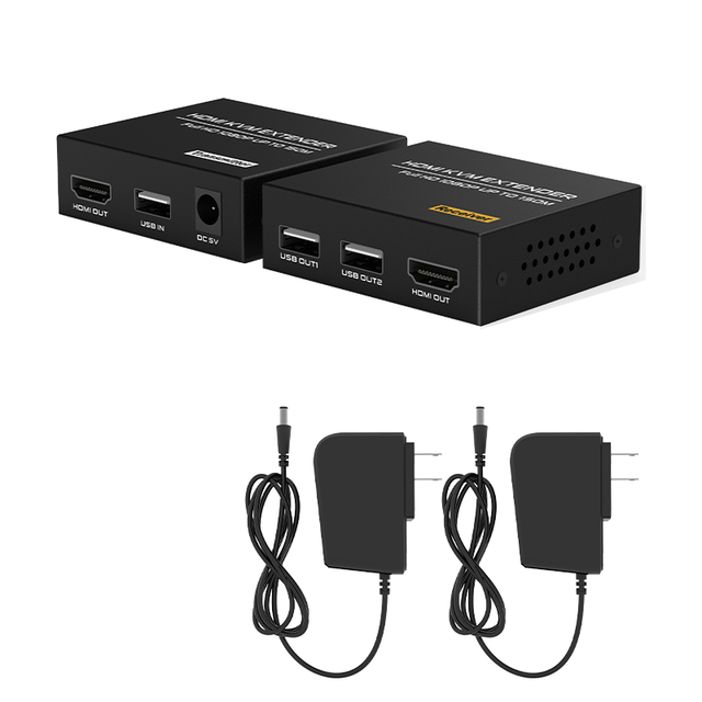 FJ-HKV150A Fjgear 4K HDMI KVM IP EXTENDER up to 150M 1920*1080@60Hz UDB2.0 HDMI1.4