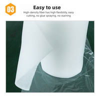 Elemen Filter Pra-Air Efisiensi Tinggi: Media Filter Cat Berbahan Fiberglass Berbasis Kapas untuk Filter Kantong HVAC