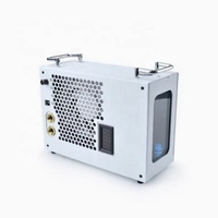 Ococo sasis Q03-120 Mini, sistem pendingin air, kartu grafis CPU PC terintegrasi eksternal, kipas pendingin air