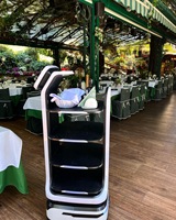 Robot Pelayan Restoran Hotel Harga Pabrik Laris untuk Menyediakan Layanan Pengiriman Makanan