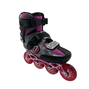 스피드 스케이트 성인 탄소 섬유 레이싱 스피드 스케이트 신발 슬리버 탄소 섬유 전문 인라인 스케이트