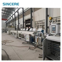 HDPE PP PPR Einschnecken-Extrusionslinie für Hohlwand-Spiralwickelrohre mit Großem Durchmesser