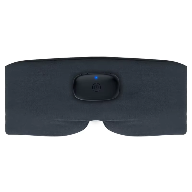 Bluetooth Sleep Mask 3D Blackout Eye Mask Warm Compress Eye Massager Surround Sound Music Washable Smart Sleep Aid Mask