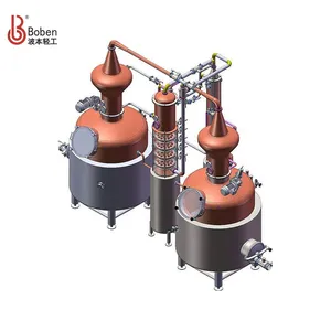 Distillateur d'alcool manuel, Pot de Moonshine modulaire, colonne brute pour le Whisky, la dorme, Gin, Vodka, spiritueux, vin, distillateur