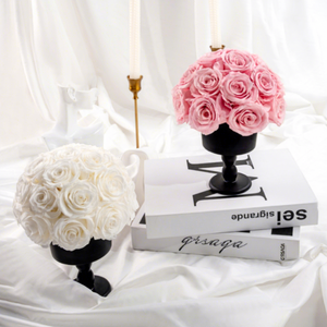 Idées de nouveaux produits 2026 - Rose éternelle personnalisée pour la Saint-Valentin, <span class=keywords><strong>cadeau</strong></span> pour la fête <span class=keywords><strong>des</strong></span> mères, fleur immortelle, rose préservée dans une boîte en marbre - Product Image 2