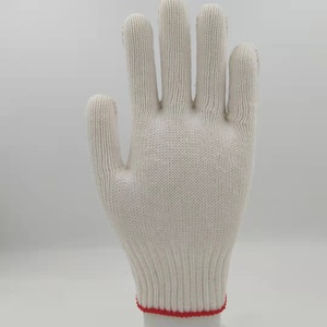 SHUOYA Chất Lượng Cao Bán Buôn Trắng Cotton Chủ Đề Găng Tay Công Nhân Găng Tay Bông Tái Sử Dụng Găng Tay - Product Image 2