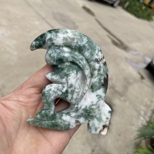 Vente en gros, cristal naturel poli, jaspe bleu ciel, calcite des <span class=keywords><strong>caraïbes</strong></span>, sculptures de fée à la main pour la décoration - Product Image 2