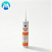Muestras Gratis de Sellador de Silicona Transparente de Uso General para Vidrio, Adhesivo Acético para Acristalamiento