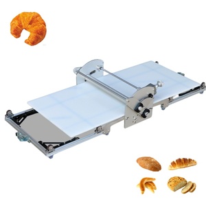 Máquina Eléctrica para Pastelería Plegable y Ajustable <span class=keywords><strong>de</strong></span> 2-30 mm - Laminadora <span class=keywords><strong>de</strong></span> Masa para <span class=keywords><strong>Hojaldre</strong></span> Danés y Mille-Feuille para el Hogar - Product Image 1