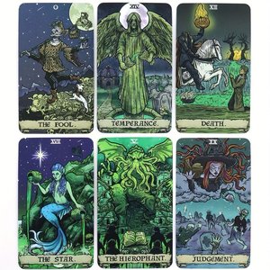 Carte dei Tarocchi Horror di Halloween - Carte dei Tarocchi a Tema Horror <span class=keywords><strong>per</strong></span> <span class=keywords><strong>Principianti</strong></span> Fornite Direttamente dai Produttori, Intrattenimento Ludico - Product Image 4